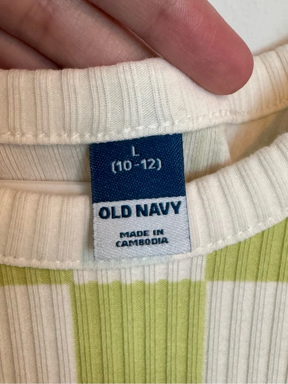 Old Navy size fit